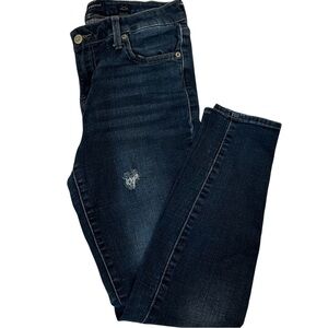 Lucky Brand Lolita Skinny Jeans Women’s Size 8/29R Distressed Dark Wash